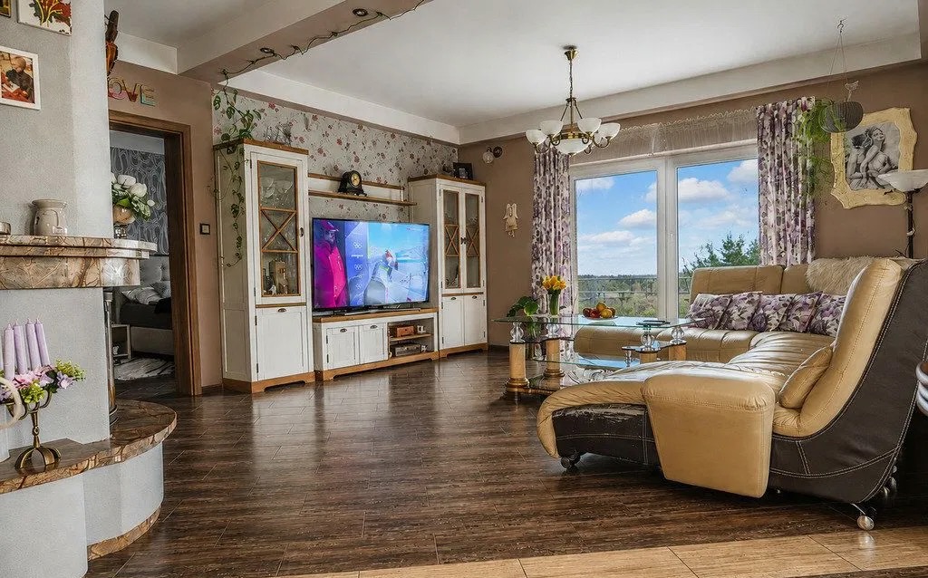 Przestronny salon